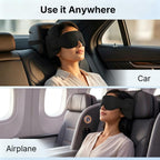 Jenna Unisex Comfortable Sleeping Soft Funky Eye Mask With Adjustable Strap & Blindfold With Gel (Green)