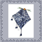 Chandwasia Viscose Scarf | Pashmina Design Stole & Shawl for Men & Women | Lightweight for Summer & Warm for Winter - Navy Blue