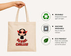 CANVAS COTTON TOTE BAG SERIAL CHILLER