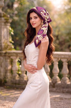 Wirkqeez Silk Head Scarf for Women – Luxury Satin Silk Hair Scarf, Soft Bandana Wrap for Sleeping, Hair Protection & Styling (Multicolor_04)