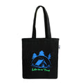 Meoteena Canvas Cotton Tote Bags for Women & Girls | Reusable Multipurpose Bag (Life in a Tent)