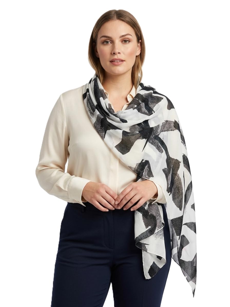SAHIL SCARF PREMIUM LIGHTWIEGHT PRINTED SCARF WITH BREATHABLE FABRIC AND BOLD LUXURY DESIGN (180X70CM)