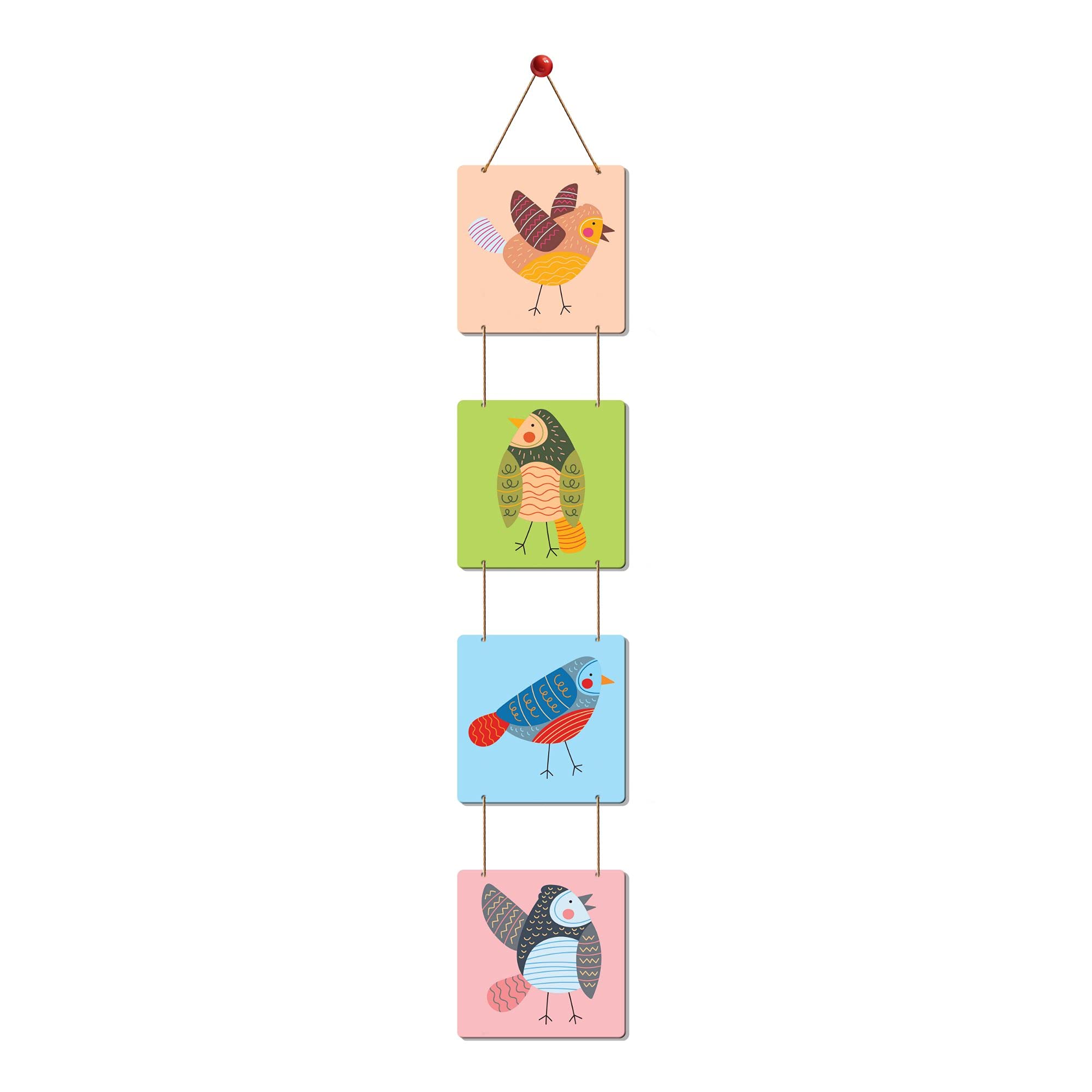 Artvibes Quotes Designer Square Wall Hanger MDF Wooden for Home Decor | Office | Living Room | Bedroom | Gift | Decor Item | Home Decoration Items stylish | Wall Hanging Decorative Items,(WH_3306NR)