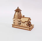 A&S Ventures Kedarnath Temple 3D Miniature Kedarnath Mandir Shree Kedarnath Dham, Lord ShivJi Car Deshboard,Home, Office, Decorative