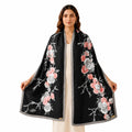 Pick Ur Needs Summer Silk Floral Printed Scarf for Womens & Girls Elegant Neck, Head & Shoulder Wrap Soft Lightweight Fashion Stole