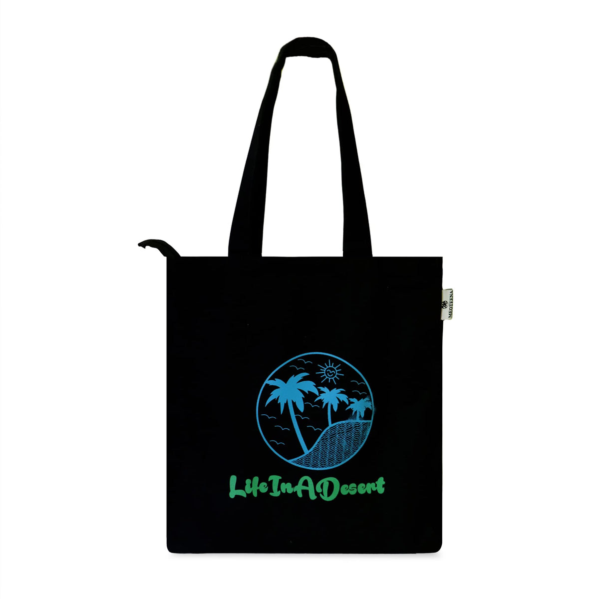 Meoteena Canvas Cotton Tote Bags for Women & Girls | Reusable Multipurpose Bag (Life in a Desert)