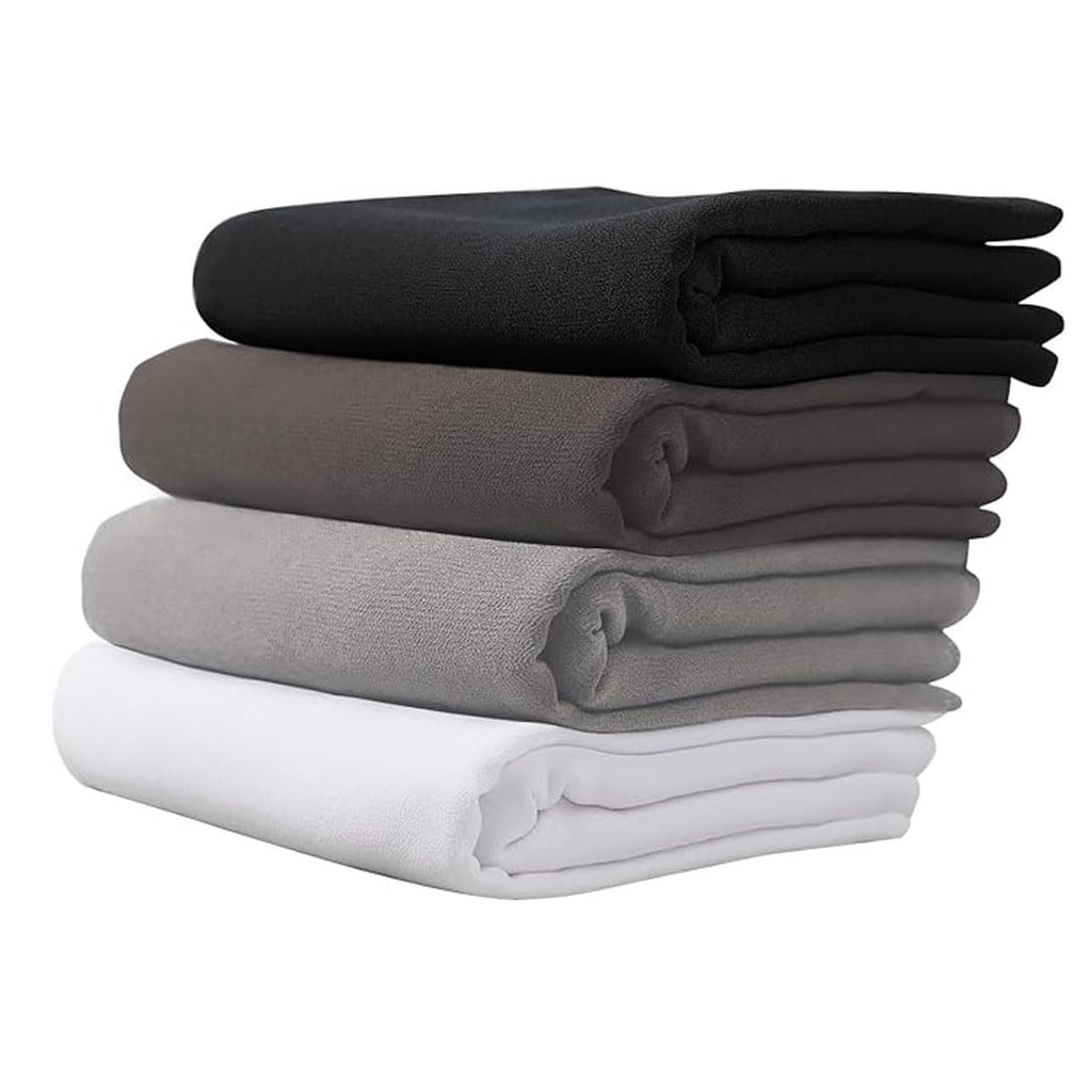 4 PCS Muslim Women Soft Premium Solid Chiffon Hijab Scarves Shawl Long Scarf Wrap Scarves with Gift Box, Mix Color G, 175*70cm