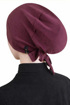 TCP TheClothesPeople Women's Turban Cap Premium Jersey Under Scarf,Bonette Innercap,Headscarves,Hijab (Maroon), (Female)