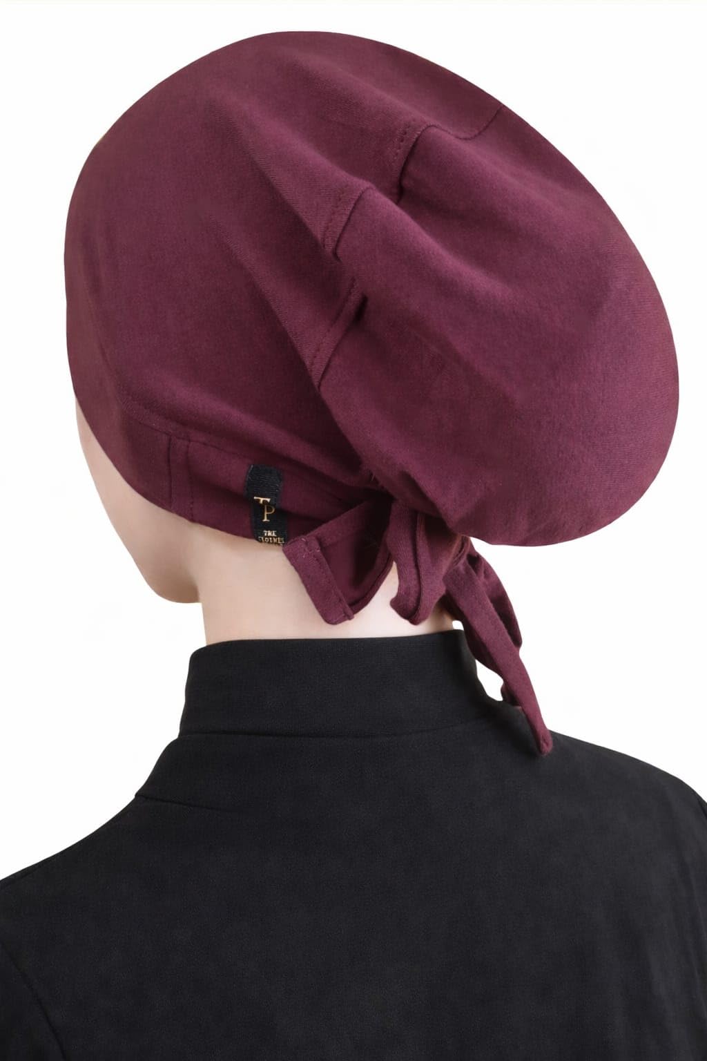 TCP TheClothesPeople Women's Turban Cap Premium Jersey Under Scarf,Bonette Innercap,Headscarves,Hijab (Maroon), (Female)