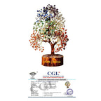 7 Chakra Crystal Tree for Good Luck, Wealth & Home Decor Gift