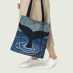 The Purple Tree Beach Dreams Tote Bag with Ocean Theme for Womens - 1 Pc, Woman Tote Bags, Eco Friendly Tote Bag, Underwater Wonder Tote Bag, Gifts For Women