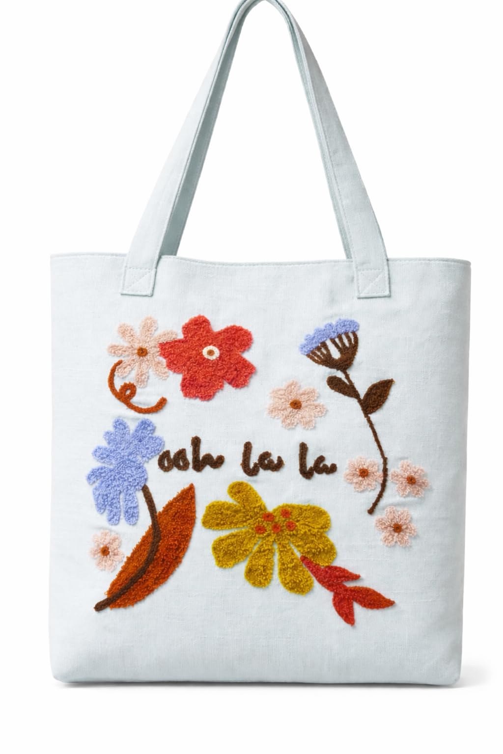 ABSTRACT INDIA Handcrafted Shoulder Tote Bag with Zipper Closure | Cotton Canvas Breathable fabric | Travel, Office, College & Daily Use Tote Bag for Women