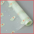 Wolpin Anti Slip Kitchen Shelf Mat 45 cm x 2 m | EVA Drawer Cabinet Liner Waterproof Fridge Bathroom Table Mat Textured Multipurpose Roll Avocado Print Kafalo