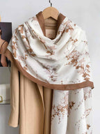CrossKulture Viscose Scarf for Women | Lightweight & Long | Stole for Women - Stylish Design | Head Scarf for Women & Girls | All Season Accessory