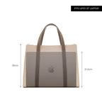 Miraggio Grace Solid Tote Bag For Women With Adjustable & Detachable Sling | Tote Bag For Women Stylish (Ivory)