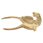 ARTVARKO Brass Yali Nut Supari Cutter/Sudi/Sarota Cracker Akhrot/Walnut Sudi & Adkitta 5 Inch Gold Color 120 Gram