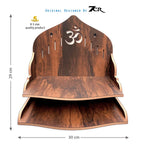 7CR Art and Craft Wooden Temple