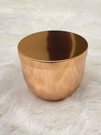 LOURDES COMPAGNIA Non Airtight Copper plated Jar (Pack of 1) - Return Gift