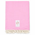 HAIDER ALI AND SONS Bhagalpuri Cotton Chadar for Single Bed | Soft Lightweight Summer AC Chadar | Handloom Cotton Top Sheet | Multipurpose Odhne Wali Chadar | Machine Washable | 245 x 130 cm | (Pink) Kafalo