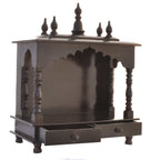 Jodhpur Handicrafts Wood Home Temple (20 x 12 x 24 inch, Beige)