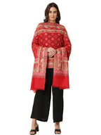 Pashmoda Women Chaman Kaani Woven Design Shawl (Size: 101 X 203 Cms)