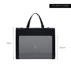 Miraggio Rebecca Tote Bag | Fits Upto 14 Inches Laptop With Adjustable & Detachable Strap | Office Tote Bag For Women Big Totes For Work & Travel (Black)