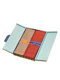 Pashmoda His and Her Gift Set of Fine Wool Stoles With Wooden Gift Box