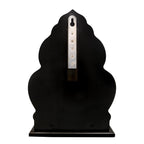 AONA Brass and Wooden Sihasan for Multipurpose Use Temple Goddess Temple Height 13 Inches