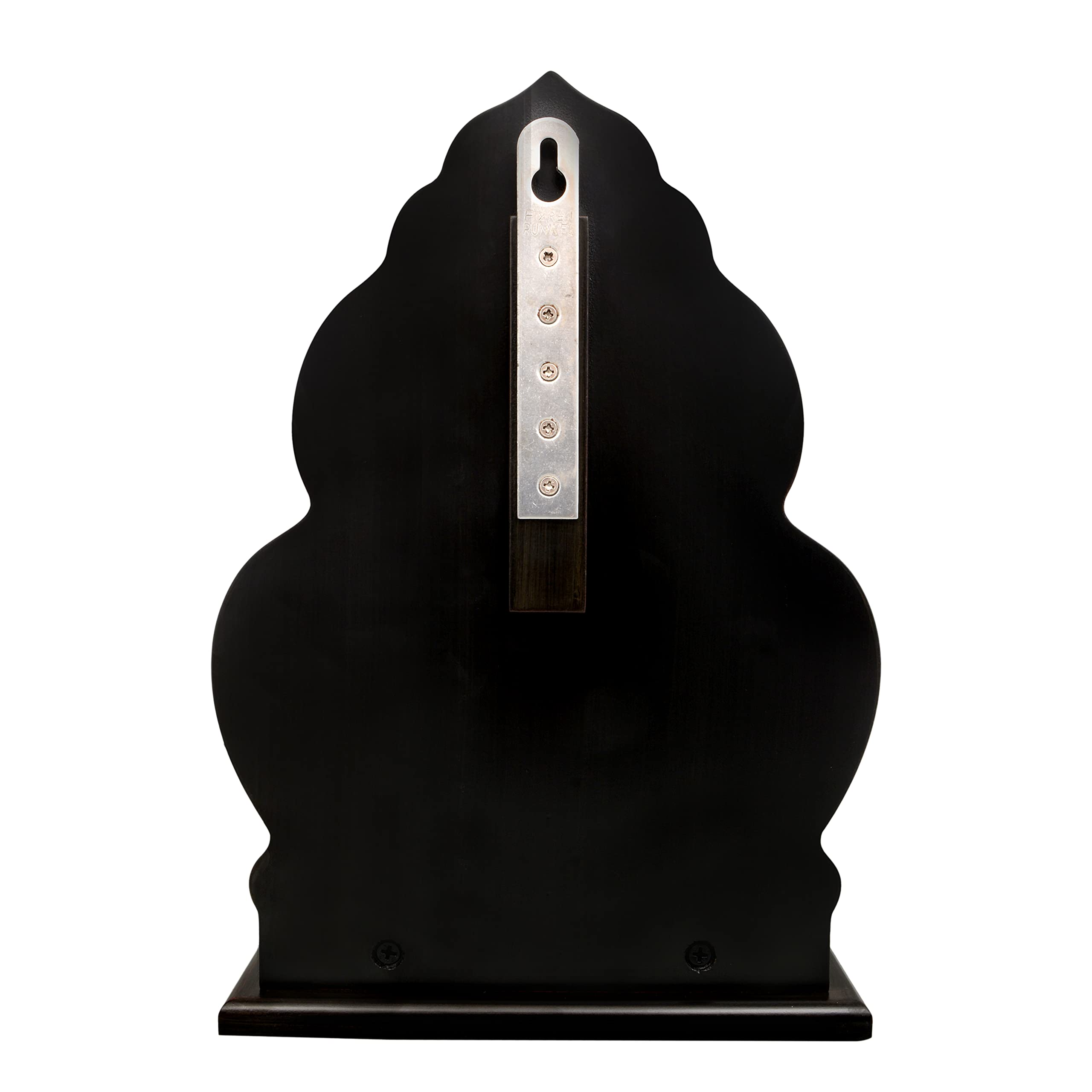 AONA Brass and Wooden Sihasan for Multipurpose Use Temple Goddess Temple Height 13 Inches