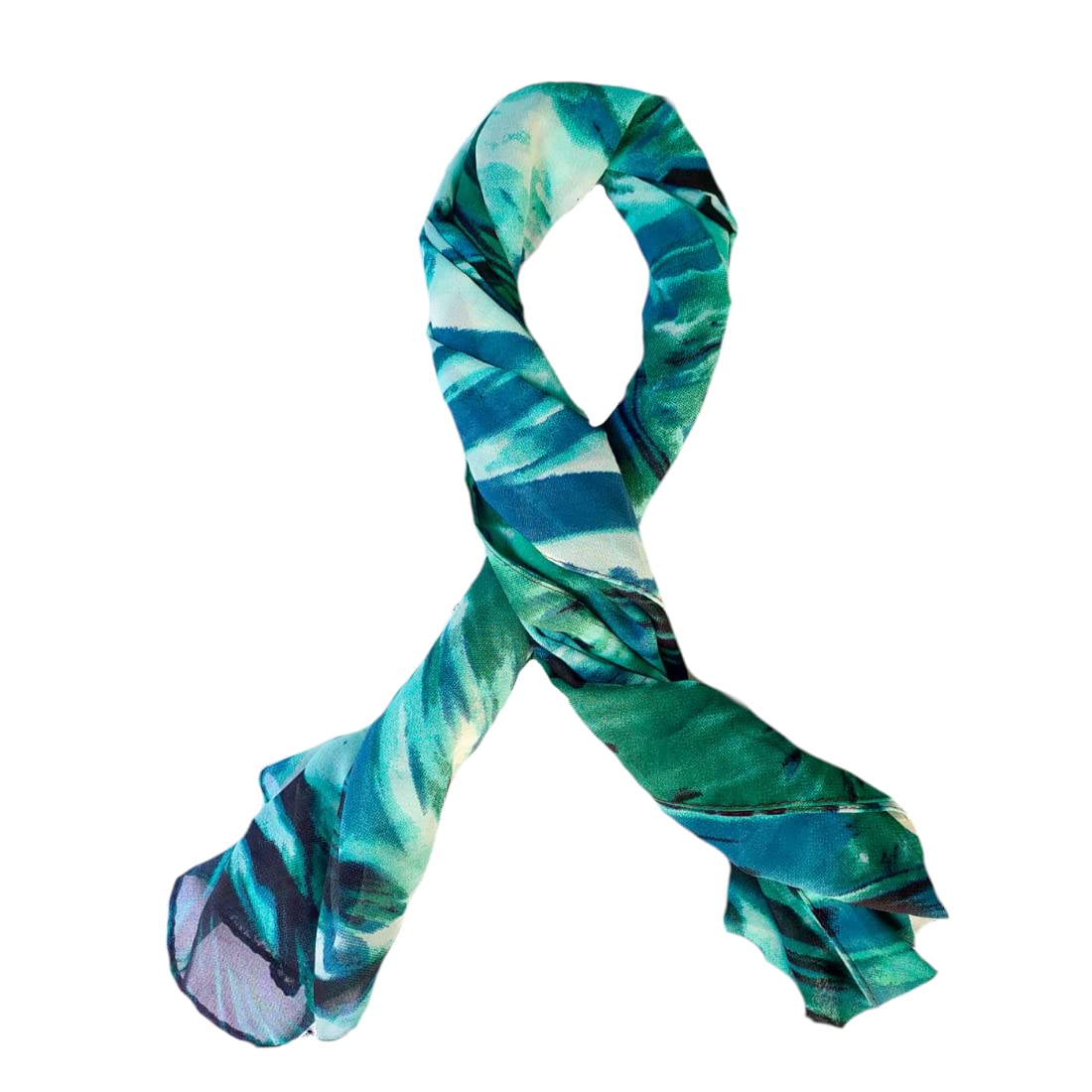 FLIHAUT Women Chiffon Georgette Printed Scarf Scarves Stole (50x172 Cms) Combo Pack of 5 (Mixed_89)