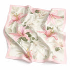 AMN Trendzz Silk Scarf for Women, Stylish Satin Scarf 65×65 cm Square, Scarf for Women Elegant Head and Neck Accessory for Fashion, Travel and Gifting.