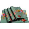 Furnishya Dining Table Mats 4 Pieces - Elegant & Machine Washable Table Mats Set of 4 - Decorative Accessories for Daily Use Dining Kafalo