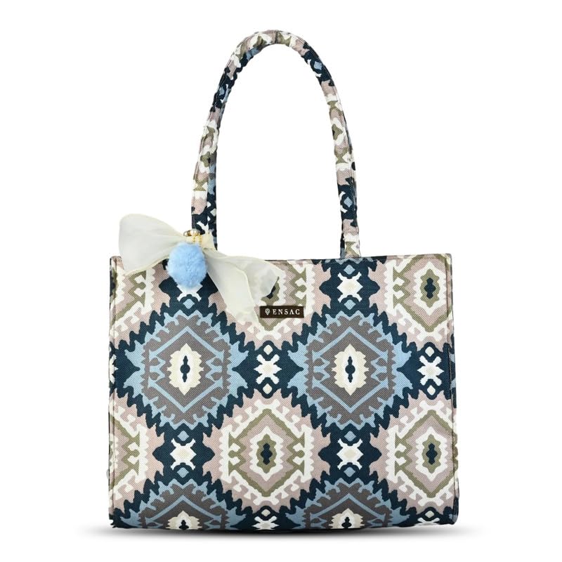 ENSAC Tote Bags For Womens Big Purses And Handbags Ladies Big Shoulder Bag Premium Large Capacity Tote Bag for Girls Elegant Casual Office & College Bag Spacious Handbag With Inner Pockets