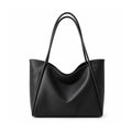 Madak Retail Large Tote Bag for Women | Womens Shoulder Bag for Work, Travel | Office Bag for Women Stylish (Black)