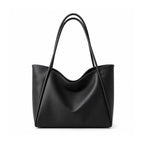 Madak Retail Large Tote Bag for Women | Womens Shoulder Bag for Work, Travel | Office Bag for Women Stylish (Black)