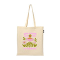 VVWV Grow Through What You Go ThroughPrinted Eono Reusable Tote Bags | 100% Organic Cotton Shopping/Grocery Bag | Multi-Purpose Bag | Sturdy Canvas Bag with 15kgs Capacity (13 x 15.7 Inch)