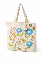 OLL OO LA LA BEAUTY Canvas Tote Bag for Women | Tote Bag | Pinterest Shoulder Bag | Cotton Shoulder Bag | Boho Tote Bags | Casual Daily Use Handbag for Office, College, Shopping & Travel - DGSN-15