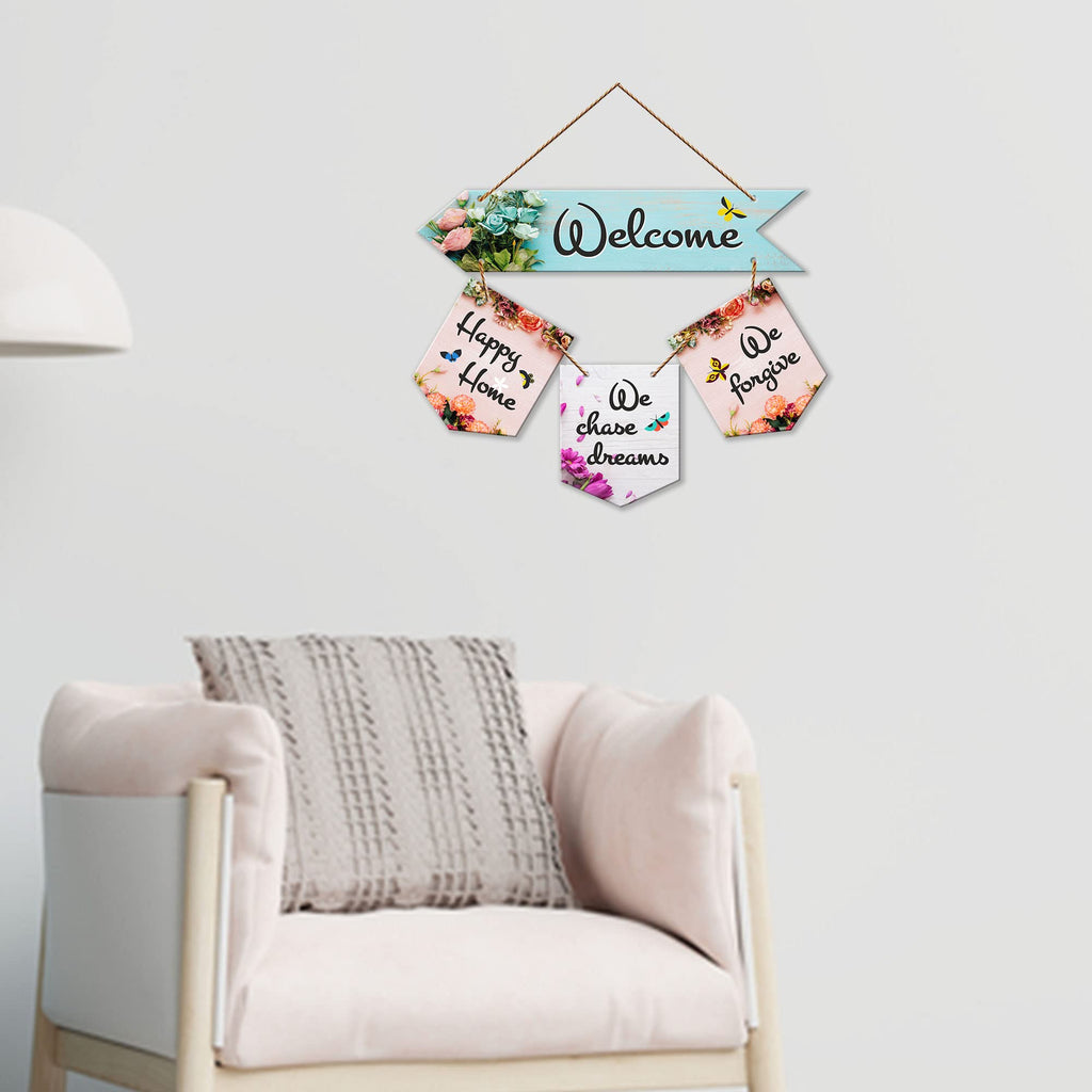 Artvibes Wall Hanging Home Decorative Wall Art for Living room | Bedroom | Gifts | Wall Hanger for Decoration | Modern Decor | Artwork | Wall Sculpture | Signs & PlaquesArt Print (WH_6402NR)
