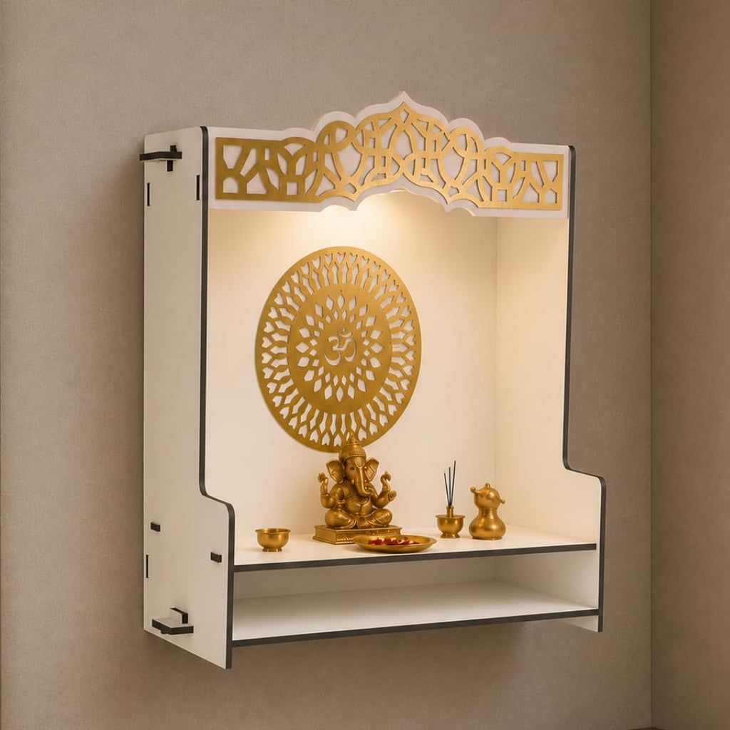 NIVED Ganga Mandir (White)