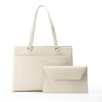 Lino Perros Monroe Sophisticated Beige Tote Bag