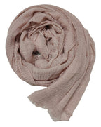 IBA ISBA COLLECTIONS Women's Crinkle Cotton Scarf, Stoles, Hijab (80 x 190 Cms) (Combo3units)