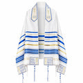 3 ARCHES USA The Blessing Tallit, Messianic Christian Prayer Shawl 73x33in