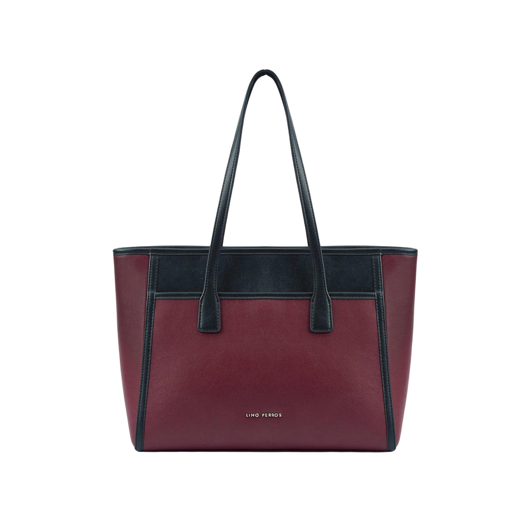 Lino Perros Monroe Dual Colour Cherry Tote Bag