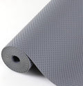 ElastPro Food Grade Washable Anti Slip Mat/Sheet for Fridge, Shelf Liner, Table, Kitchen Drawer mat (Round Dot Grey, 5 Meter) Kafalo