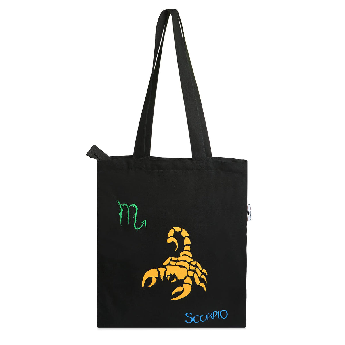 Meoteena Canvas Cotton Tote Bags for Women & Girls | Reusable Multipurpose Bag (Scorpio)
