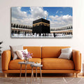 VIBECRAFTS Makkah al-Mukarramah Premium Canvas Wall Painting With Frame for Living Room Drawing Room Home|Office|Gift (PTVCH_2205N)