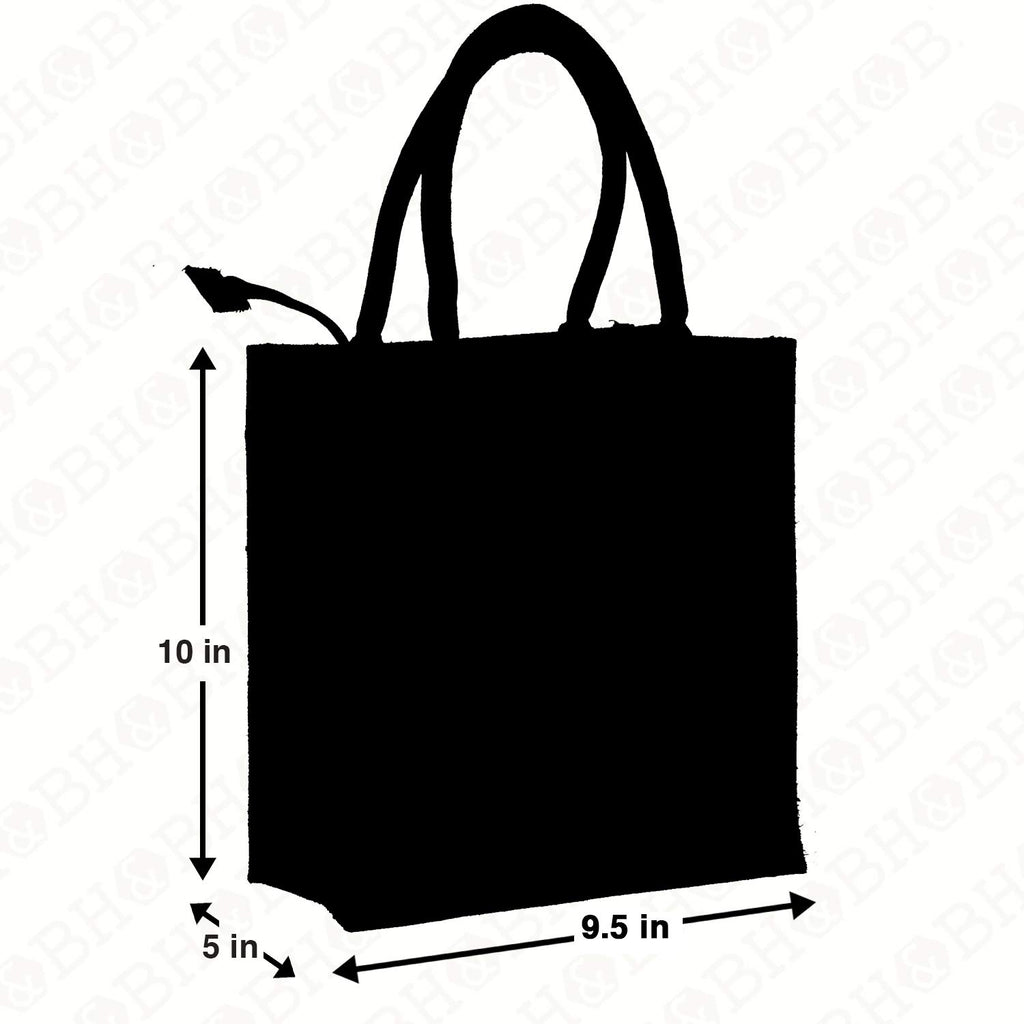 H&B Men's and Women's Tote Bag (HnB-JUTEBAG0CQ_Grey)
