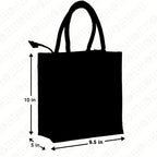 H&B Men's and Women's Tote Bag (HnB-JUTEBAG0CQ_Grey)
