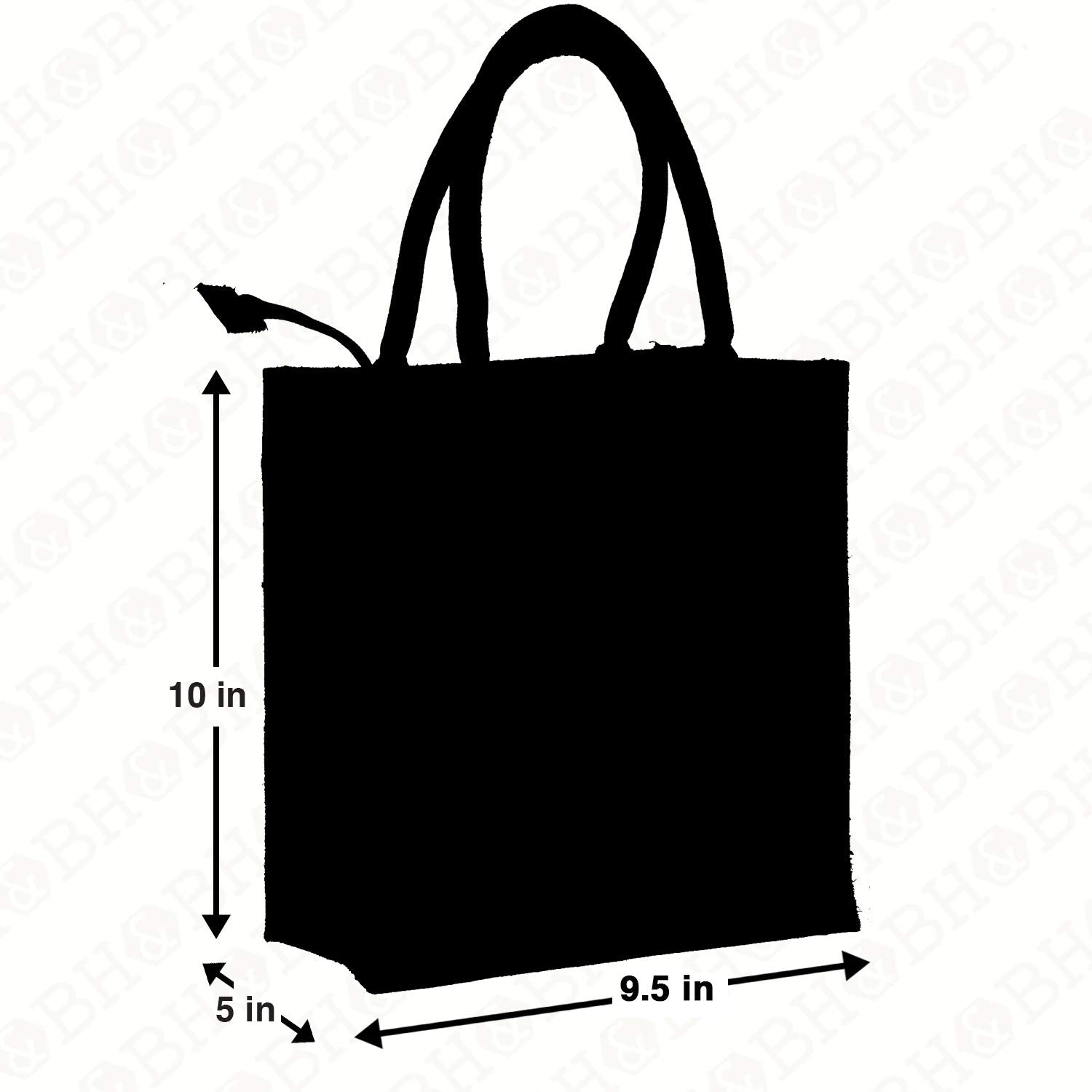 H&B Men's and Women's Tote Bag (HnB-JUTEBAG0CQ_Grey)