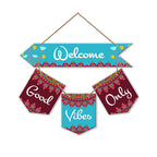 Artvibes Wall Hanging Home Decorative Wall Art for Living room | Bedroom | Gifts | Wall Hanger for Decoration | Modern Decor | Artwork | Wall Sculpture | Signs & PlaquesArt Print (WH_6412NR)